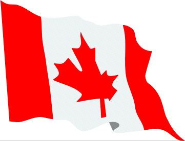 Canada Flag Sticker / Decal 2