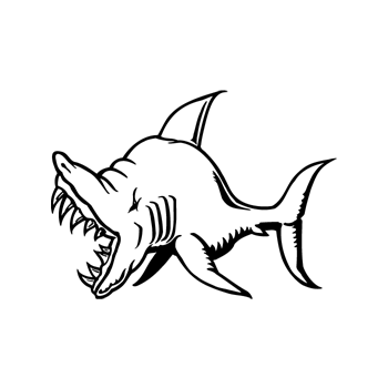 Shark with Fangs