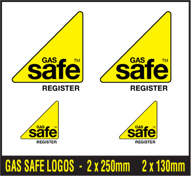 Gas Safe GasSafe Van Logos