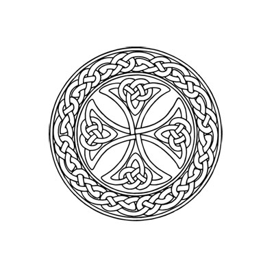 Celtic symbol sticker No. 051