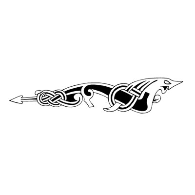 Celtic symbol sticker No. 114