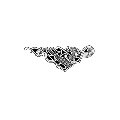 Celtic symbol sticker No. 118