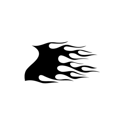 Car Flames - Flame Graphics No. 100