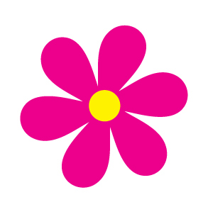 Funky Flower - Car Sticker