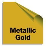 Metallic Gold - Self Adhesive Vinyl Sheet