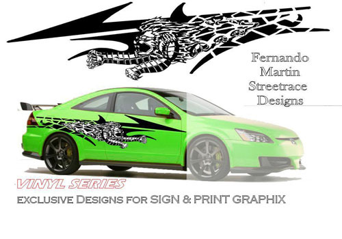 LionFly Car Graphics - by Fernando Martin