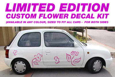 Limited Edition Flower Kit - Suits any car - Any colour