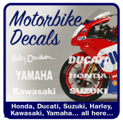 Motorbike stickers