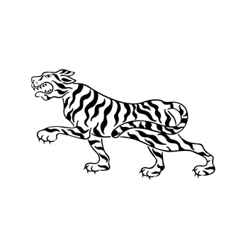 Mythical Cat Sticker c