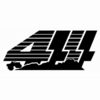 4444 4x4 car sticker
