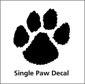 Single Paw Print (a)