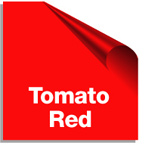 Tomato Red - Self Adhesive Vinyl Sheet