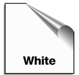 White - Self Adhesive Vinyl Sheet