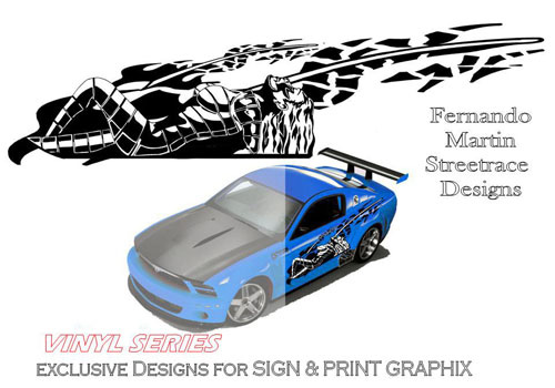 Woman Laying Car Graphics - by Fernando Martin